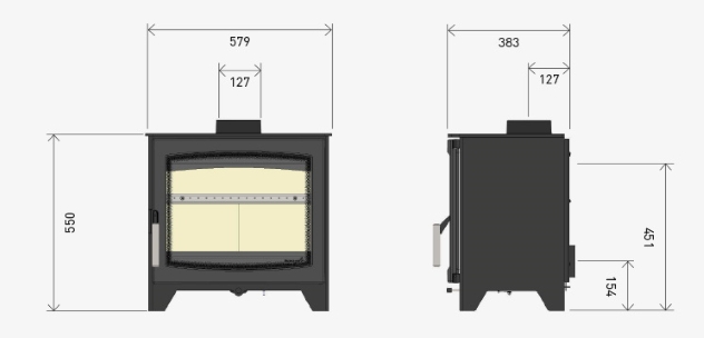 Hunter Parkray Aspect 7 Eco Stove