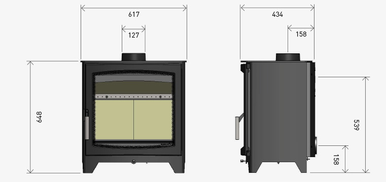 Hunter Parkray Aspect 8 Eco Stove
