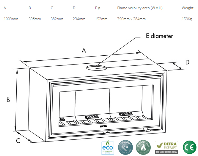 Riva Studio, Air 2 Freestanding Stove