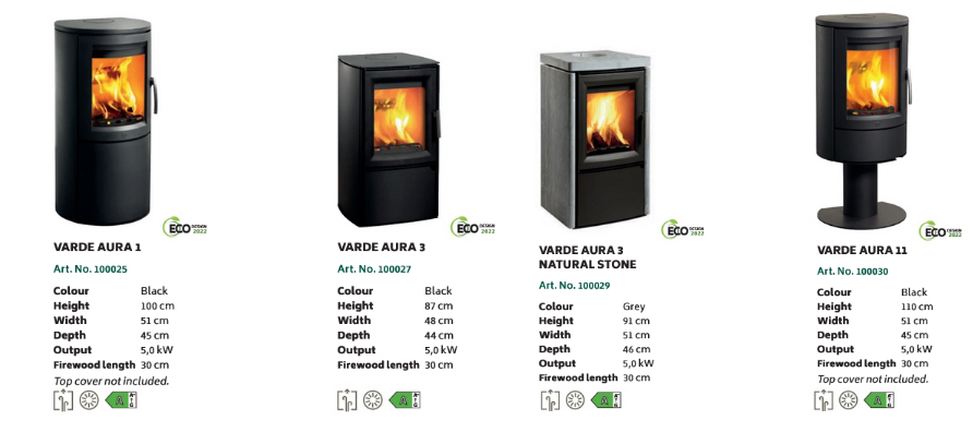 Varde Ovne, Aura Stove